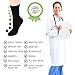 Sugar Free Sox Health & Comfort Womens Diabetic Crew Socks 3 Pack (9-11, Black)