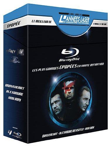 Les Plus Grandes Epopées En Haute Définition - Coffret 4 Blu-Ray