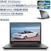Newest Lenovo IdeaPad Flagship High Performance 15.6 Inch HD Laptop PC| Intel Core i7-6500U Dual-Core| 2.50 GHz| 8GB RAM| 256GB SSD| DVD RW| Bluetooth| WIFI| Windows 10 (Black)