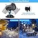 SOMKTN Christmas Light Projector Outdoor, Holiday Projector Lights Outdoor with Varicolored & Dynamic Snowfall Lighting Effects and RC & Timer for House, Garden Yard Club Pub Christmas Decorations