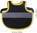 WideSmart Chicken Duck Reflective Pet Vest Small Black Polyester Waterproof view 2