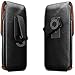 Meilib Samsung Galaxy S10 Plus Holster Note 8 Belt Case Note 9 Belt Clip Case - Leather Phone Pouch Case with Belt Clip for Samsung Galaxy S10+ Plus/Note 9 / Note 8 (Fits Phone with Case on)