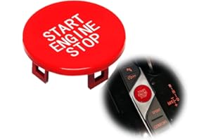 Angelguoguo Red Car Start Engine Stop Switch Ignition Button Replacement for BMW 1 2 3 4 8 X5 X6 X7 Z4 Series F40 F44 G20 G22 G14 G05 G06 G29