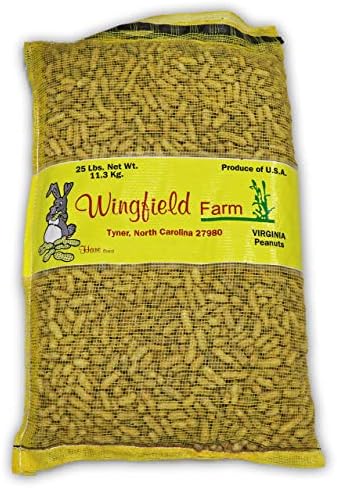 Wingfield Farm 25 Pound Virginia in Shell Animal Peanuts