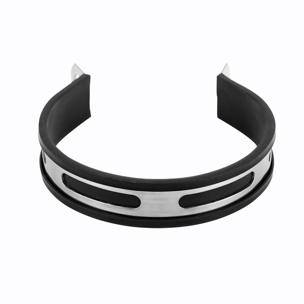 Motorcycle Exhaust Clamp, Universal Stainless Steel Motorbike Exhaust Clamp Motorcycle Exhaust Hanger Pit Bike Exhaust Bracket Exhaust Muffler Pipe Hanger Mount Bracket