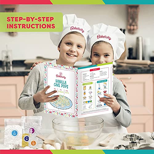 BAKETIVITY Kids Baking DIY Activity Kit Bake Delicious Vanilla Cake