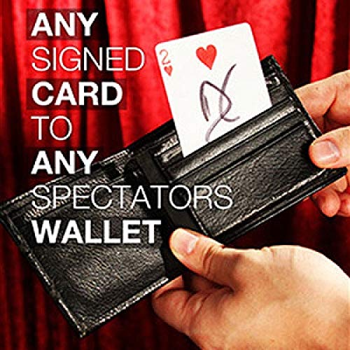 MilesMagic Any Card to Any Wallet Gimmick Ultimate Signed Cards Control Utility Magic Trick