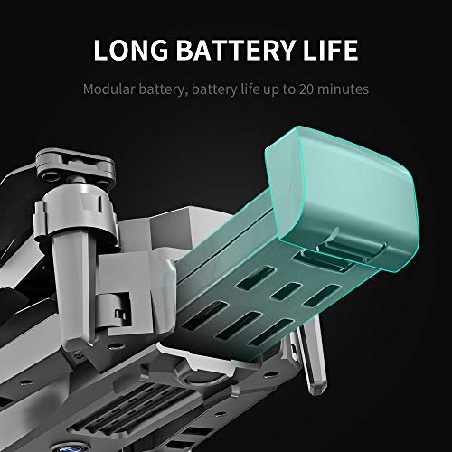 Cobeky RC Drohne mit 4K HD Weit Winkel Doppel Kamera Drohne 2.4G WiFi FPV Drohne HHHen Halte Modus RC Quadcopter Drohne… – Bild 8