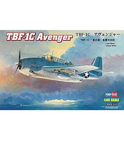 Amazon.com: Hobby Boss TBF-1C Avenger Airplane Model Building Kit