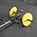 Titan Fitness Landmine Linebacker Squat and Viking Press Attachment, 650 LB Capacity, Fits Olympic Bars and Plates, Knurled Rotating Handles, Thick Narrow Shoulder Pads