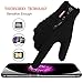 YYGIFT Touch Screen Gloves Outdoor Sports Winter Gloves Wind-Stopper Waterproof for Men Women - Black L