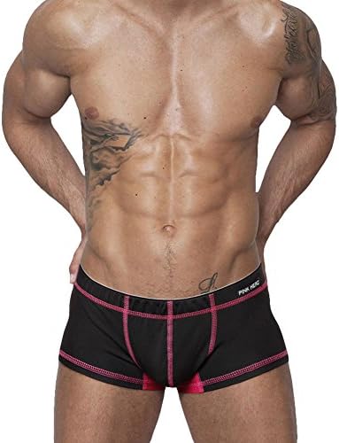 TopsHouse Sexy Boxer Briefs Cotton Underwear Soft Molon Labe Underpants Black XXL