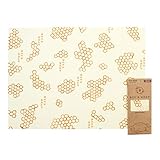 Bee's Wrap Reusable Bread Wrap, Eco Friendly, Sustainable, and Plastic Free Bread Keeper & Food Storage - 17