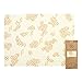 Bee's Wrap Reusable Bread Wrap, Eco Friendly Reusable Beeswax Food Wrap, Sustainable, Zero Waste, Plastic Free Bread Keeper & Food Storage (Honeycomb Print)