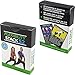 Stack 52 Flexibility Exercise Cards. Learn Static and Dynamic Stretches. Video Instructions Included. Perfect for Workout Warm Ups and Cooling Down. Increase Joint Range of Motion. (Original Deck)