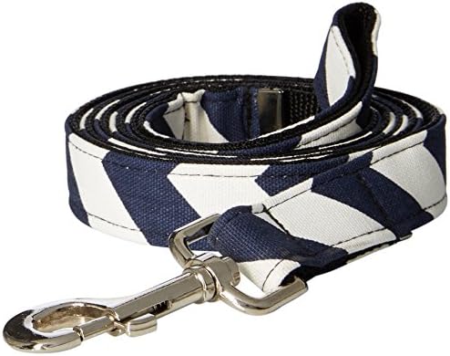 Cape Hobbycraft Dog Leash with Nickel Plated Swivel Hook, Navy, 6'/1"