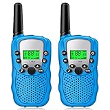 Walkie Talkies for Kids, 22 Channel 2 Way Radio 3 Mile Long Range Kids Toys & Handheld Kids Walkie Talkies, Best Gifts & Top Toys for Boy & Girls Age 3 4 5 6 7 8 9 for Outdoor Adventure Game Built in
