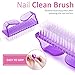 Gel Nail Polish Remover Tool - 600pcs Lint Free Nail Wipes 20pcs Nail Polish Remover Clips Cuticle Pusher Nail Brushes Nail File Nail Buffer BTArtbox Gel Polish Remover Tools Kit