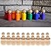 Hacloser 10Pcs/set Wooden Peg Dolls Unfinished, People Nesting Set DIY Craft For Paint Stain Ornament Decorations