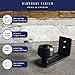 New: Barn Door Floor Guide [Flush to Floor and Quiet] Sliding Hardware Roller for Barn Doors - Heavy Wall Mount System with Bottom Adjustable Roller for Interior and Exterior Doors [No Floor Damage]