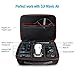 Powerextra Waterproof Carry Case for DJI Mavic Air, Fly More Combo, Onyx Portable Quadcopter Drone