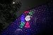 Indoor/Outdoor Blue and Green moving laser firefly with LED Holiday day party Light