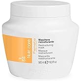 Fanola Deep Conditioning Hair Mask for Damaged Hair - Hydrating Treatment Enriched with Milk Proteins - Softens & Restores Dry, Frizzy & Damaged Strands - Nourishes & Detangles (16.9 Fl oz)