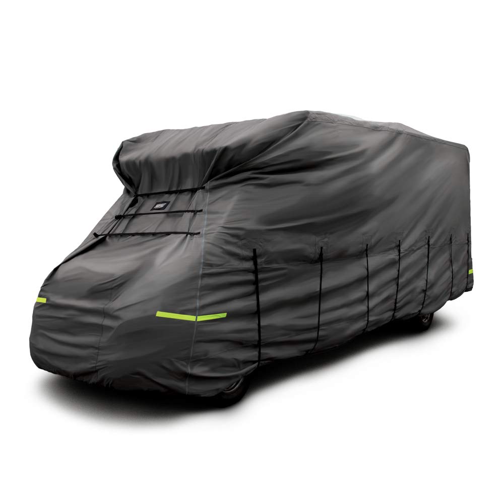 Maypole Motorhome Cover 7.5-8M or 25-27ft 4-Ply Breathable Water Resistant, Dark Grey