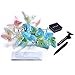 IMAGE Butterfly Solar String Lights Decorative Multi-color Beautiful Animal Design Light 20 Led for Garden, Lawn, Patio, Wedding, Party, Bedroom, Outdoor Decoration