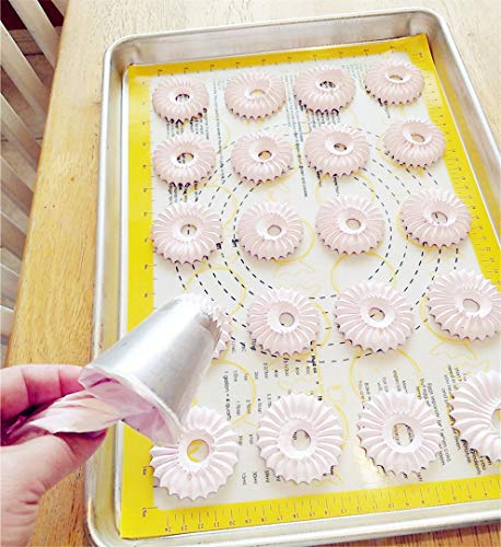 Hofumix Russian Piping Tips Baking Kits Piping Nozzles Sultan Ring