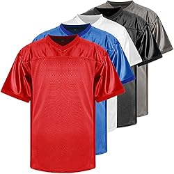 Blank Football Jersey, Sports T-Shirt Hip Hop