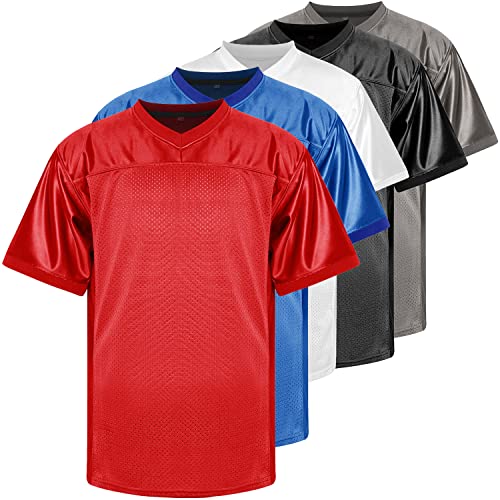 Blank Football Jersey, Sports T-Shirt Hip Hop