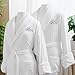 Luxor Linens - Terry Cloth Bathrobes - 100% Egyptian Cotton His & Her Bathrobe Set - Luxurious, Soft, Plush Durable Set of Robes