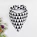 Bandana Bibs Drool Bib | Organic & Unisex - Pack of 4 with a Heat Sensing Spoon - Best for Baby Shower, Announcement Party, Newborn Registry & Gift Baskets - Clementine