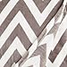 Northpoint Ruya Oversized Printed Velvet Plush Throw Blanket, 50 by 70-Inch, Chevron