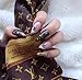 JoyKott Luxury Brand 3D Nail Art Sticker Large Sheet LV