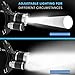 Headlamp, Brightest Head Lamp Provide 10000 Lumens with 3 Original Cree Led, Original 18650 Batteries, Maximum Comfort Headlamps For Outdoor & Indoor,Wall Charger and USB Cable