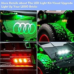 LocoLee LED Light Kit for Lego Audi RS Q e-tron