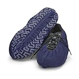 Disposable Boot & Shoe Covers 120 Pack (Size 11 or less, Dark Blue)