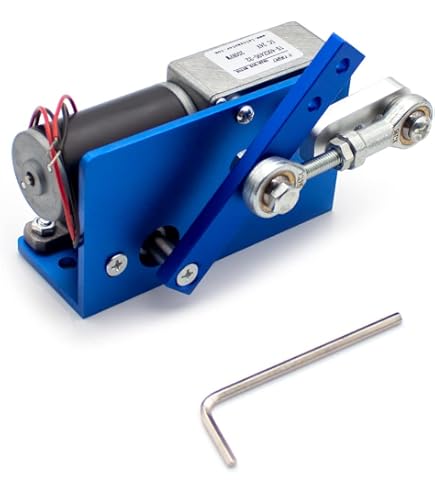 Produktbild von Koncy Hubkolbenmotor 12V DC – Oszillierender Getriebemotor, 35/60/90° Winkel Wählbar, 200 RPM