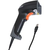 inFlow Rugged USB Barcode Scanner | Reads 1D, 2D and QR Codes | IP54 Waterproof, 1.8M Drop-Proof | Plug-and-Play, Windows, Mac and Android Compatible | Warehouse and Retail Use