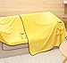 GK-O Anime Gudetama Plush Blanket Yellow Lazy Egg Yolk Roll Air Condition(Large)