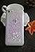 5C case, Cherry Blossom Sakura Liquid Quicksand Bling Heart Case for iPhone 5C,Iphone5C Flowing Floating Moving Love Heart Hard Case(Bling Cherry Pink )