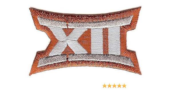 Amazon Com Big 12 Xii Conference Team Jersey Uniform Patch Texas Longhorns Sports Outdoors