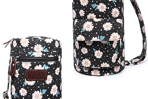 Boence-Yoga-Mat-Bag-Full-Zip-Exercise-Yoga-Mat-Sling-Bag-with-Sturdy-Canvas-Smooth-Zippers-Adjustable-Strap-Large-Functional-Storage-Pockets-Fits-Most-Size-Mats