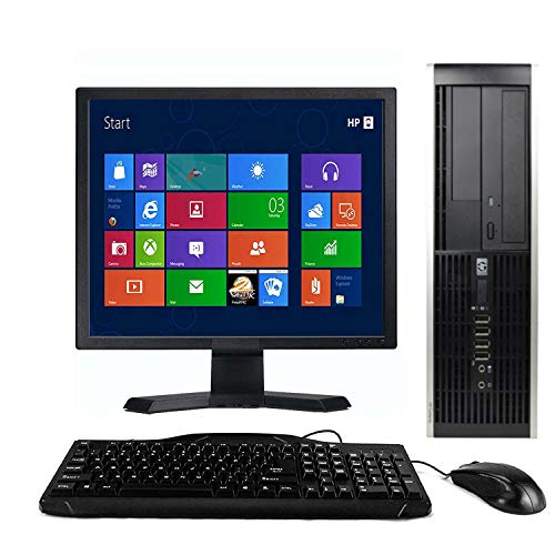 2018 HP Desktop Package,AMD Dual Core 5400B up to 3.8 GHz,4GB,500GB,DVD,WiFi,BT 4.0,Windows 10-Multi Language Support-English/Spanish/French, 19in Monitor(Brands May Vary)(Renewed)
