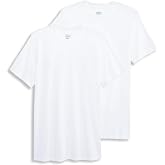 Jockey Men's Undershirt Made in America 100% Cotton Crew Neck Undershirt - 2 Pack