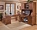 Ashley Furniture Medium Brown Home Office Corner Table