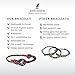 Wind Passion Black Rope Nautical Bracelet for Stylish Men