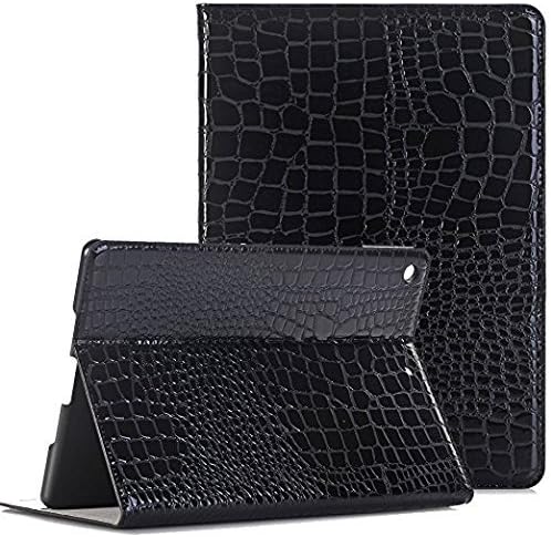 MeiLiio iPad Pro Case 12.9 Rugged/Book Style/Folio Flip Case/Screen Protector Hybrid PU Leather with Card Slots Case Cover for Apple iPad Pro 12.9 -Black